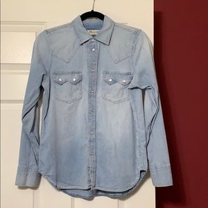 Madewell Denim Western Shirt